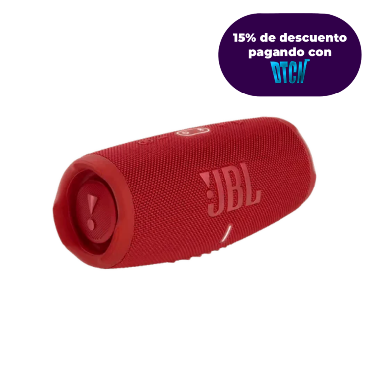 JBL Charge 5 Portable Bluetooth Speaker - Rojo