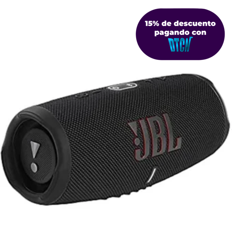 JBL Charge 5 Portable Bluetooth Speaker - Black