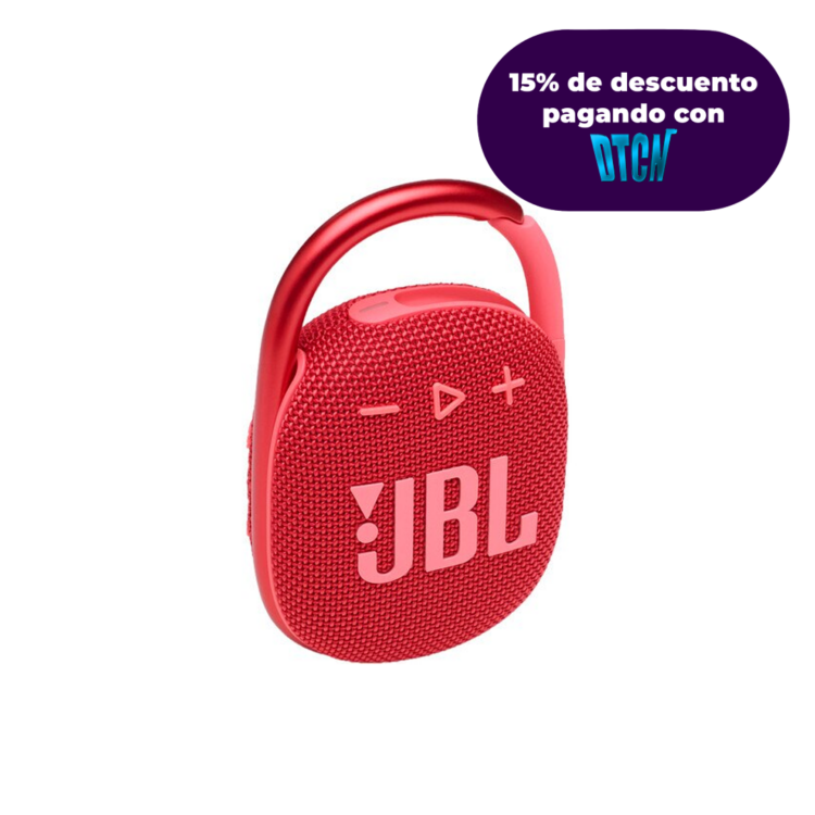 JBL Speaker Clip 4 Speaker Bluetooth - Red