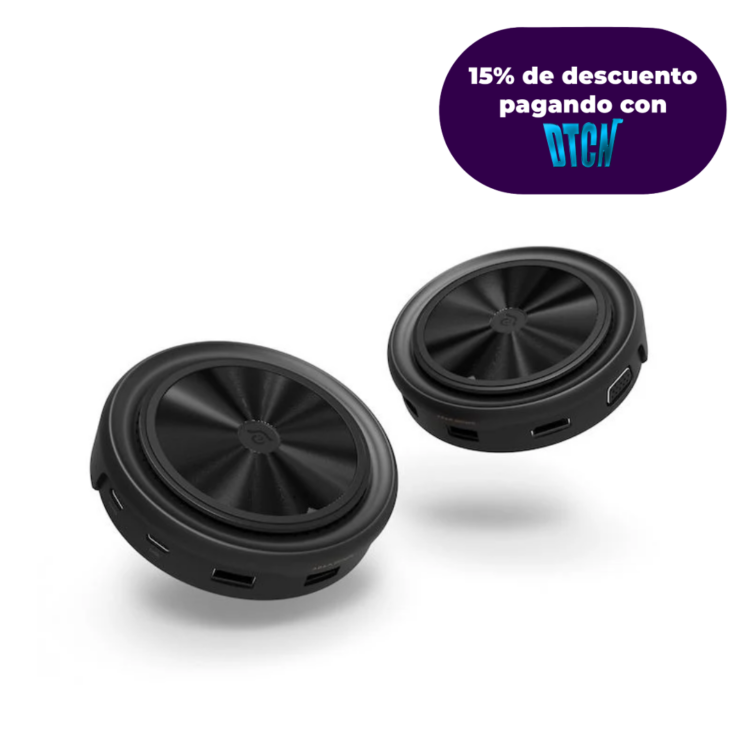 Multipuerto USB-C 7:1 + Base de carga Qi CASAHUB A07