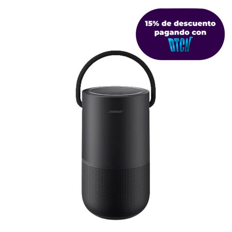 Parlante Bose Smart Speaker portable Wifi + BT - Triple Black