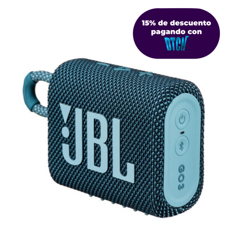 Parlante JBL GO 3 Portable BT - Azul