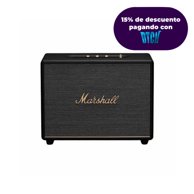 Parlante Marshall Woburn III No portable Bluetooth - Negro