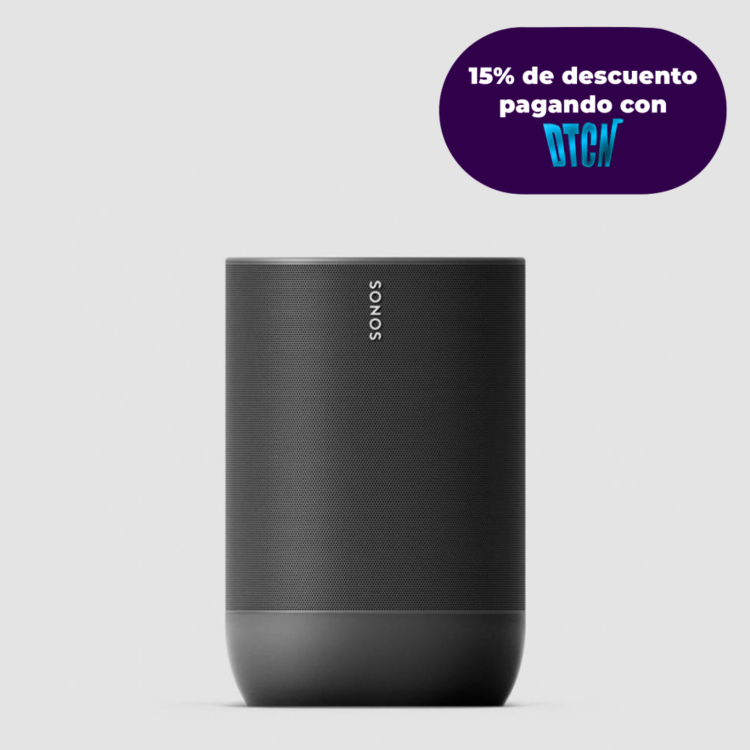 Parlante inalámbrico SONOS Move Con Wi-Fi y Bluetooth - Negro