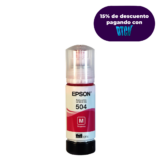 Botella de Tinta Epson Ecofit Color Magenta T504