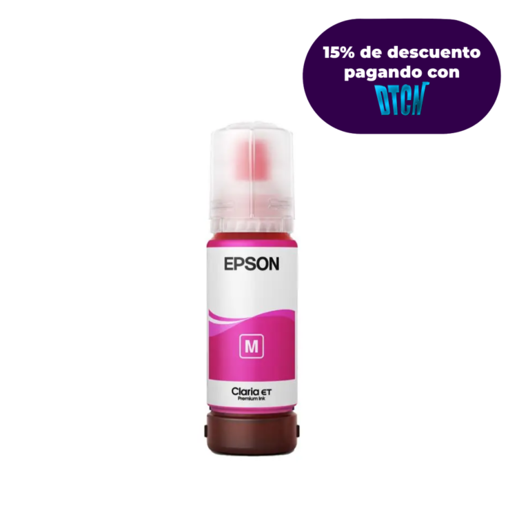 Botella de Tinta Fotográfica Epson Ecofit Color Magenta T555