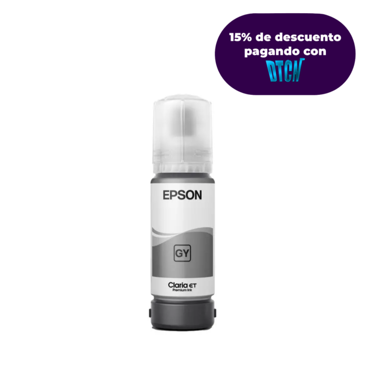 Botella de tinta Fotográfica EPSON Gris T555