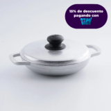 Cacerola fundida 14 cm tapa fundida