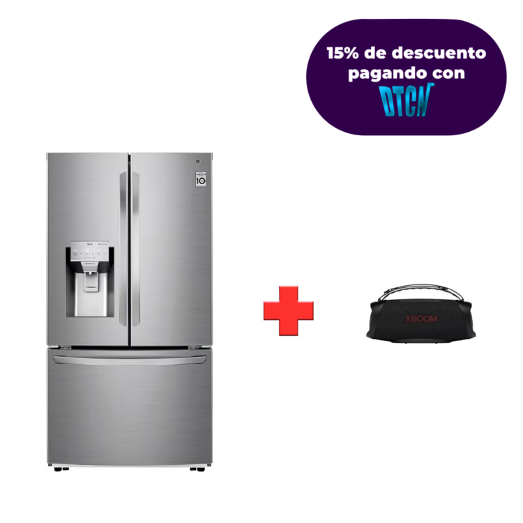 Combo Nevecón - 793lts - InstaView & Parlante XG7 - 60W + 60W-LG XBOOM