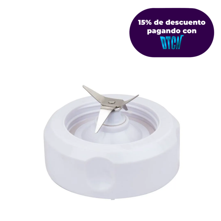 Cuchilla y anillo para licuadoras Universal  de 1.5 litros blanca