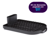 ESCURRIDOR DE PLATOS NEGRO