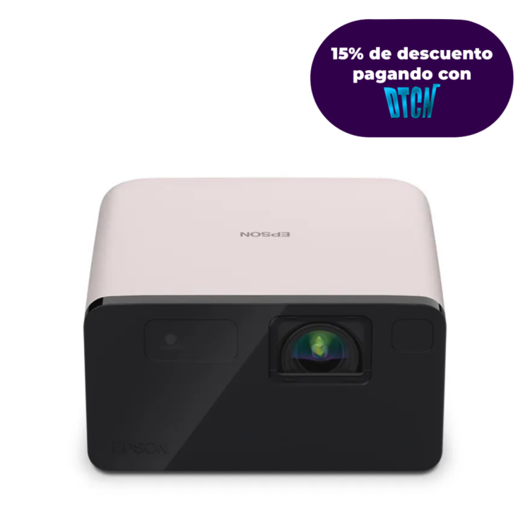 Epson EpiqVision® EF21 Proyector Láser Portátil Smart Rosa Quarzo