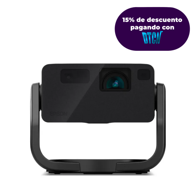 Epson EpiqVision® EF22 Proyector Láser Portátil Smart Negro Onyx