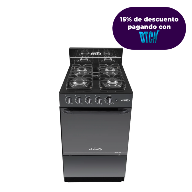 Estufa con horno a gas de 4 Puestos (AG 101-5)