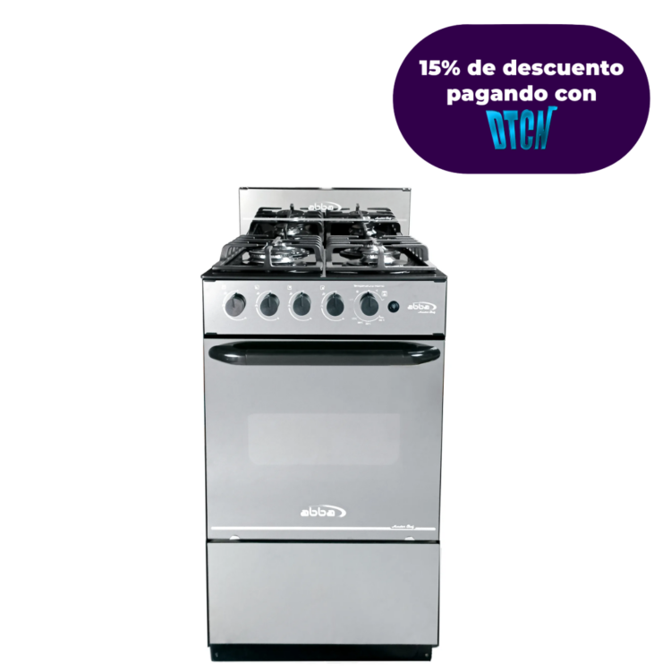 Estufa con horno a gas de 4 Puestos (AG 201-5 GT)