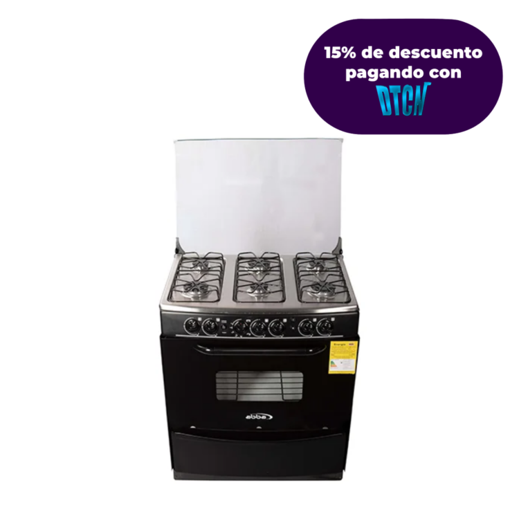 Estufa con horno a gas de 6 Puestos (RG 802-4 GT)