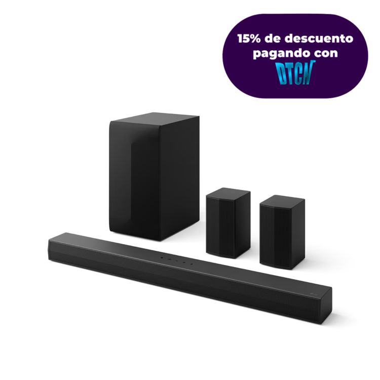 LG Soundbar S60TR - Sonido potente 440W