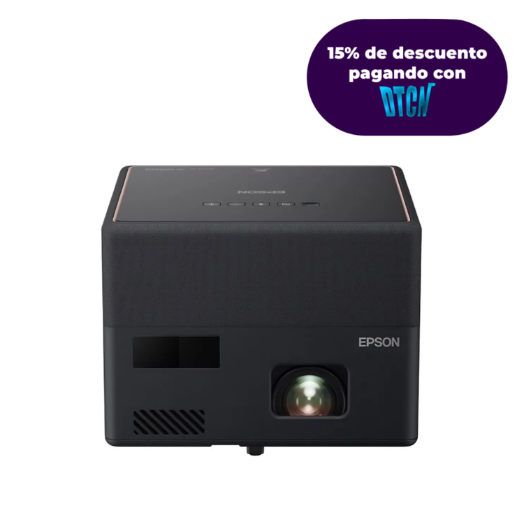 Mini proyector Láser Epson EpiqVision EF12 con Android TV