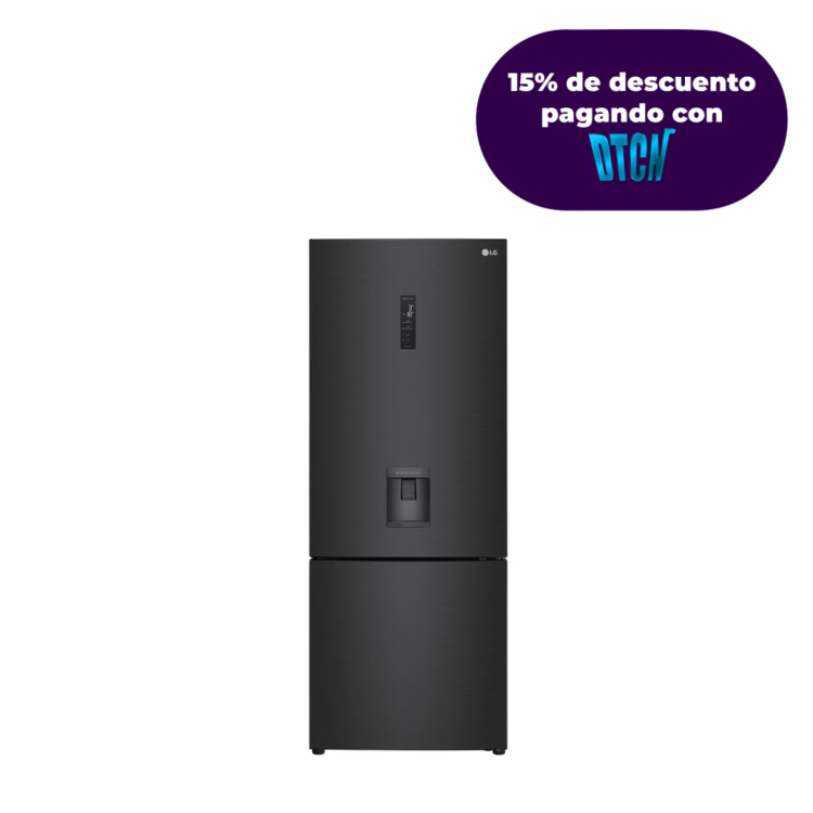 Nevera Tipo Europeo - 461 lts - GB45WPT - Color Negro Mate Black Steel