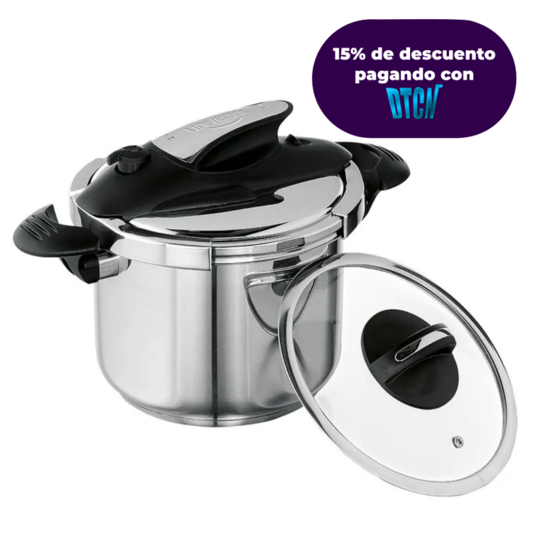 Olla a Presión Abre Fácil de Acero Inoxidable