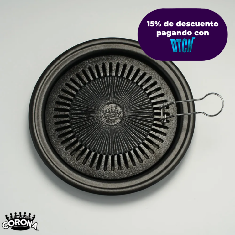 PLANCHA GRILL PORTATIL 31CM STOVETOP GRILL 12"