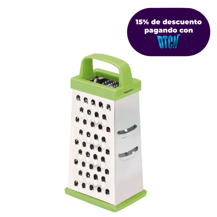 Rallador inox verde grande