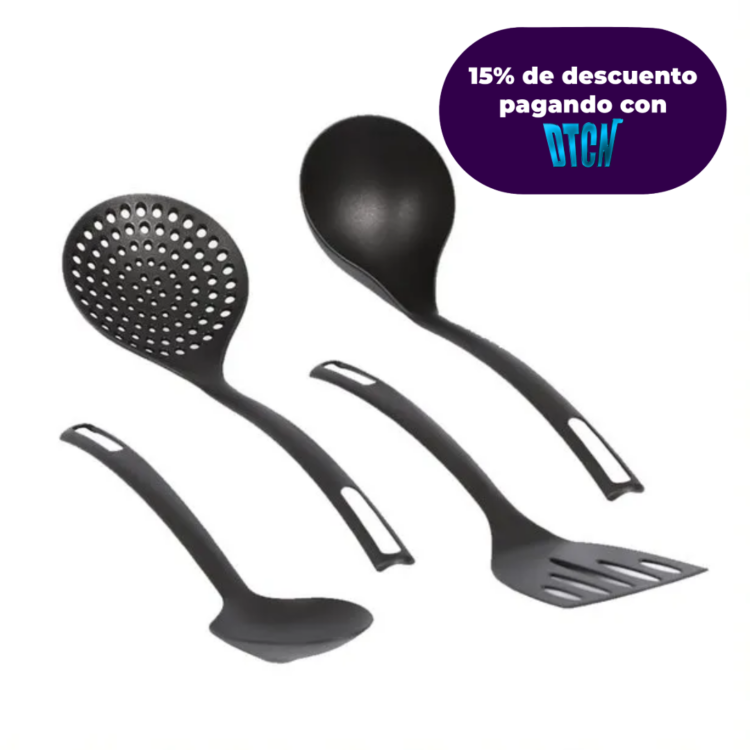 Set x 4 utensilios de cocina Aliada
