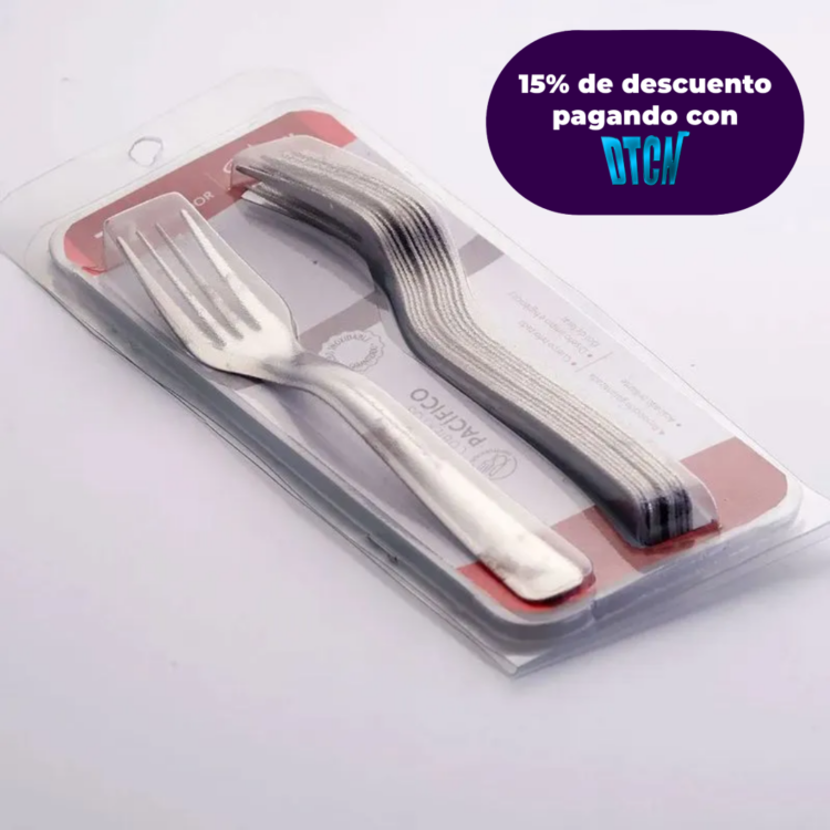 Set x12 de tenedor Pacífico