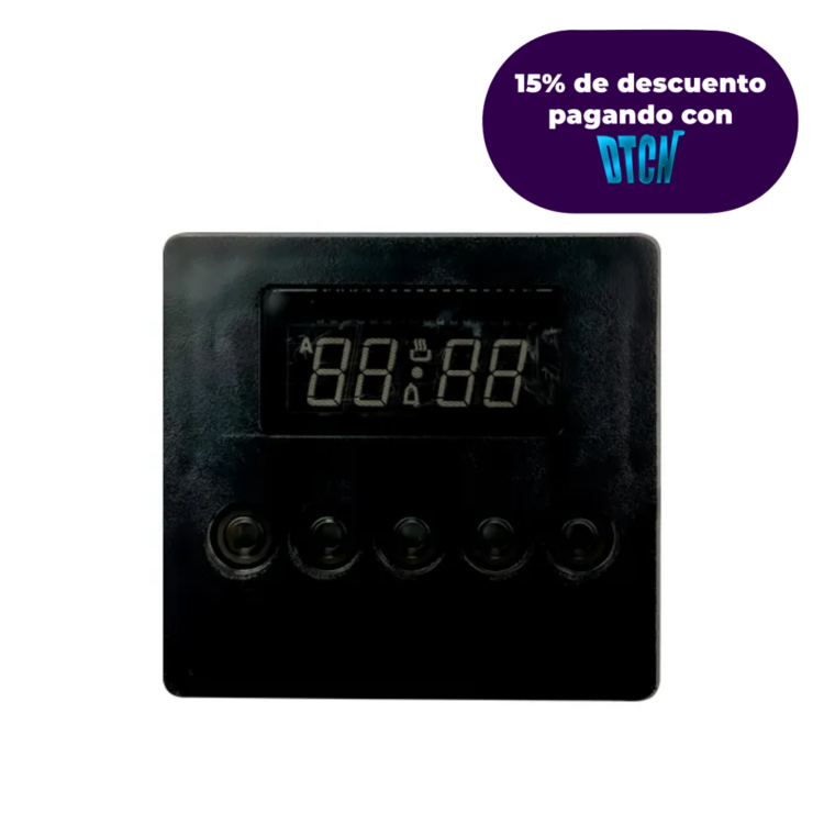 TIMER ELECTRONICO COCINA VIDRIO