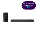 Barra de sonido SNH5 - Conectividad Bluetooth - 600W de potencia