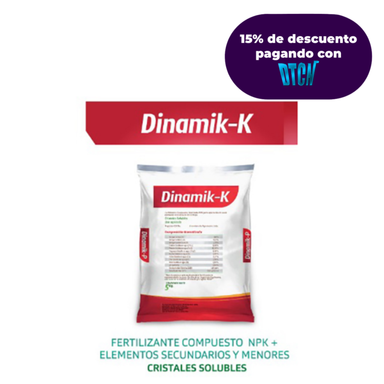 FERTILIZANTE DINAMIK-K7 X 5 KILOS