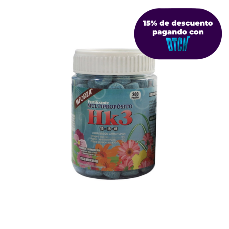 Fertilizante Pastillas HK-3