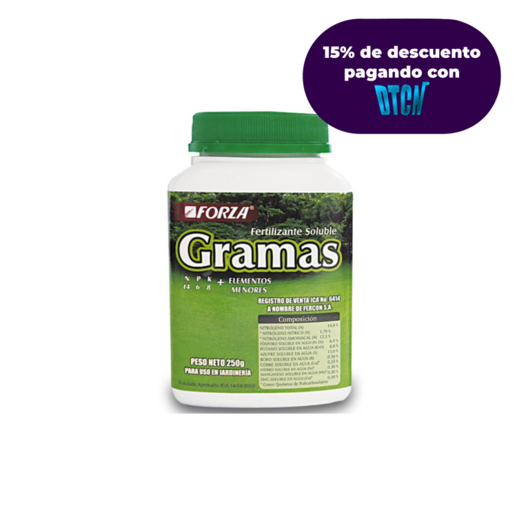Fertilizante Soluble Gramas X 250gr