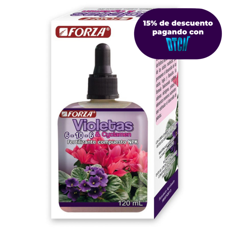 Fertilizante Violetas – Ciclamen X 120ml