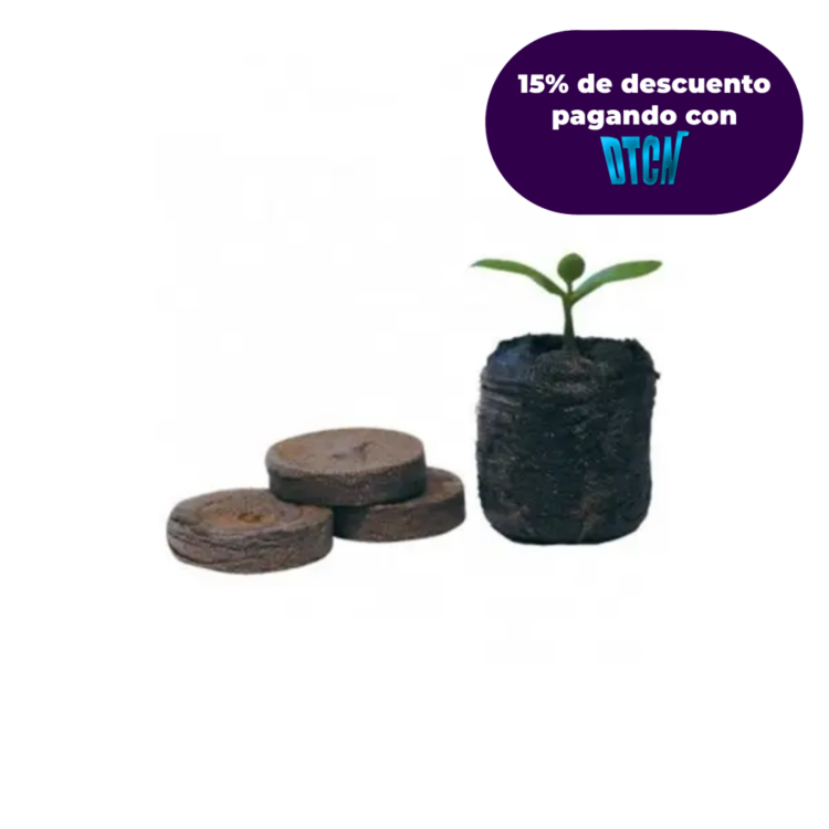 JIFFYS PELLET 42mmx42mm a Granel Bolsa x 50 unidades