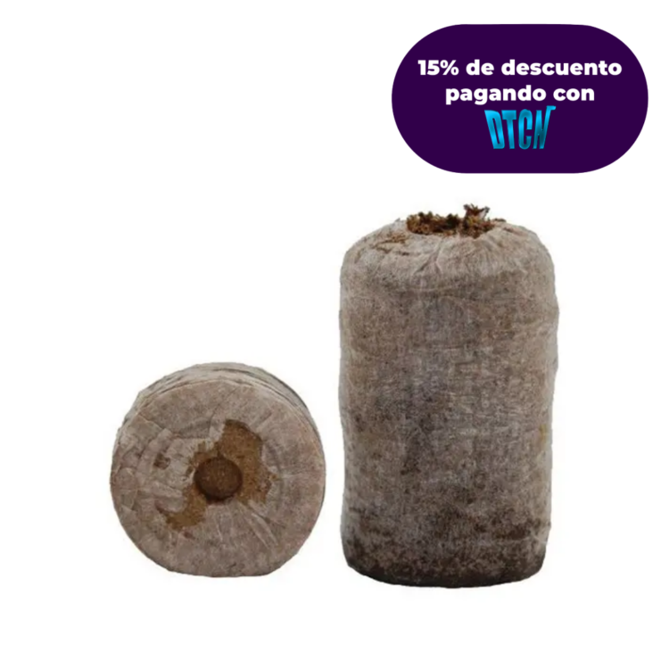 JIFFYS PELLET 50x95 mm bolsa x 24 Unidades