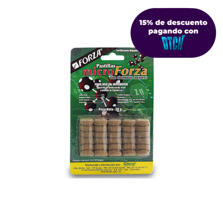Micro Forza Pastillas X 30