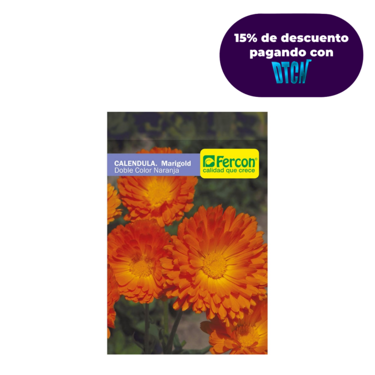 Semillas De Calendula Off Naranja X 1gr