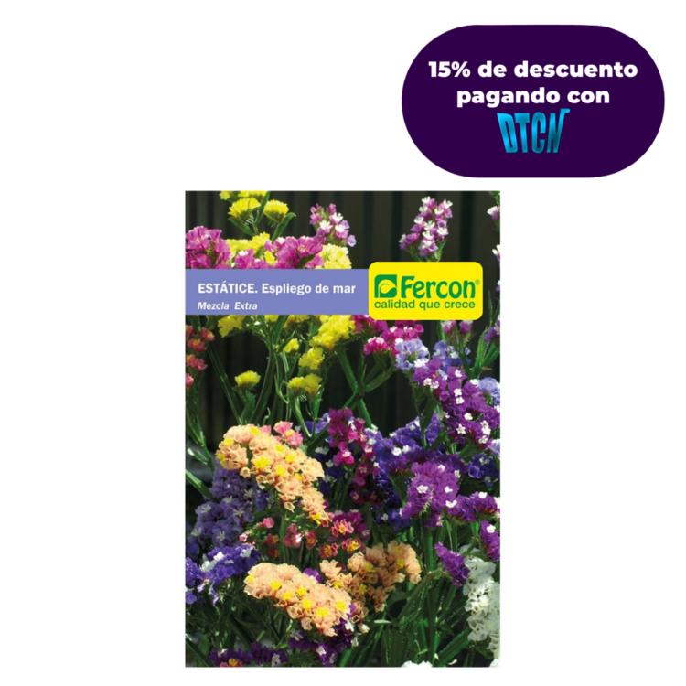 Semillas De Estatice Mezcla Extra X 0.5gr