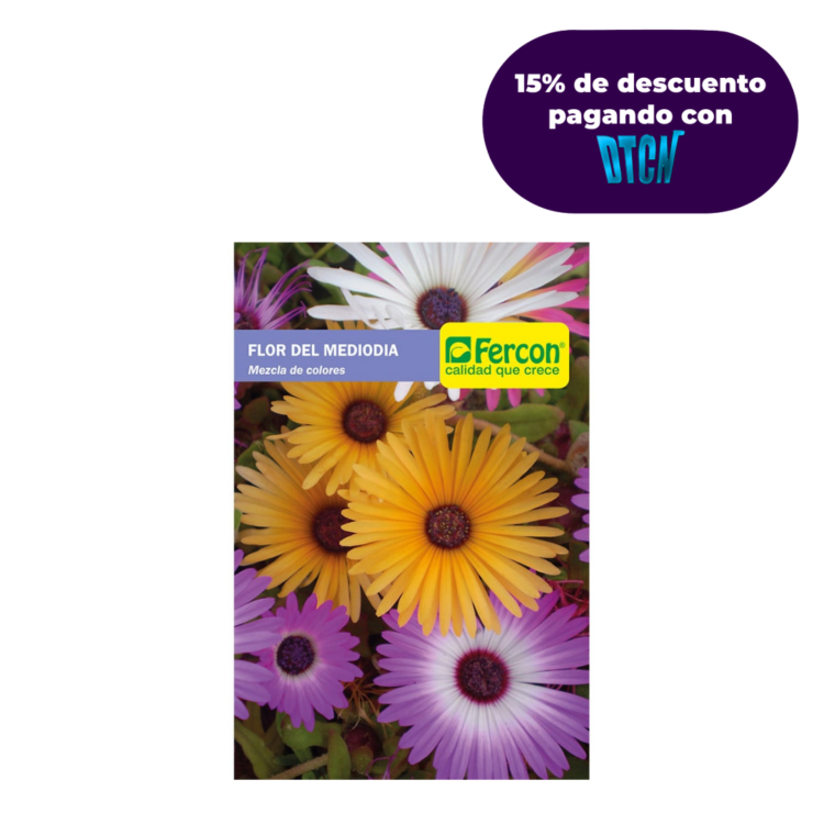 Semillas De Flor Del Medio Dia X0.3gr