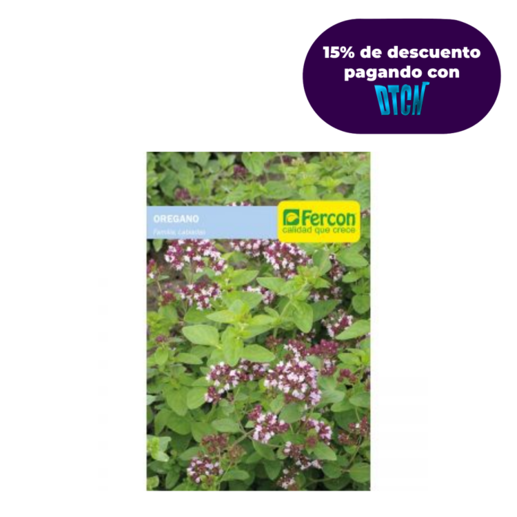 Semillas De Oregano X 0.3gr