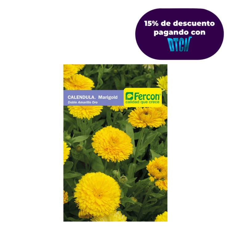 Semillas de Calendula Amarilla X 1gr
