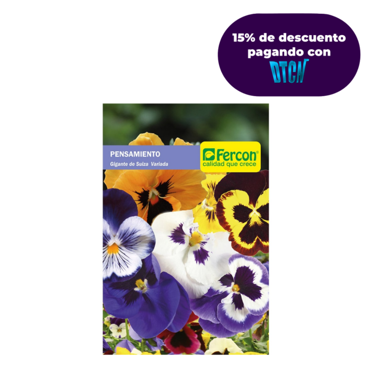 Semillas de Pensamiento Gigante Variado x 0.3gr