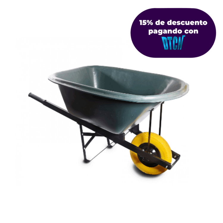 CARRETILLA MEGA PLASTICA ANTIPINCHAZO